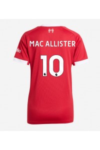 Liverpool Alexis Mac Allister #10 Jalkapallovaatteet Naisten Kotipaita 2025-26 Lyhythihainen